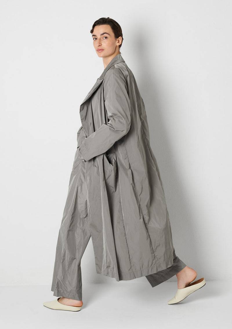 Katharina Hovman Long Coat heavy Taffeta, cement Riesige Ersparnisse