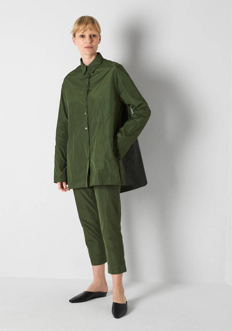 Katharina Hovman Bluse weit green tea Verkauf