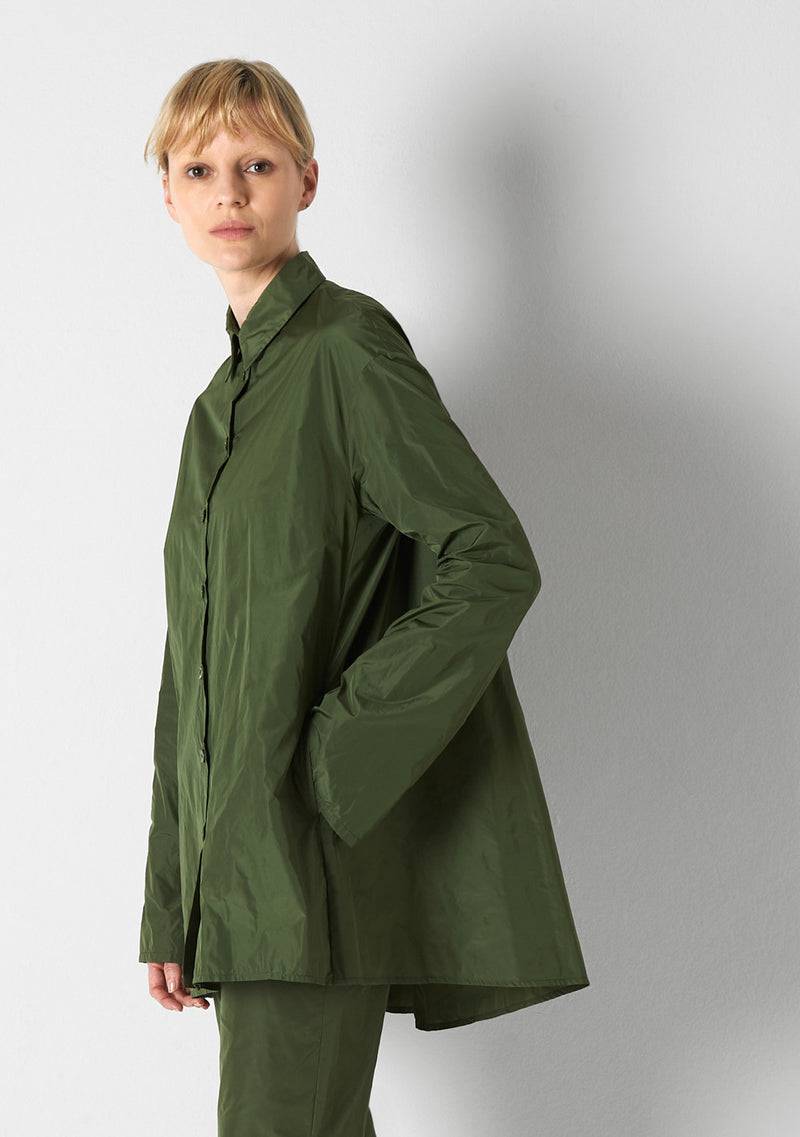 Katharina Hovman Bluse weit green tea Verkauf