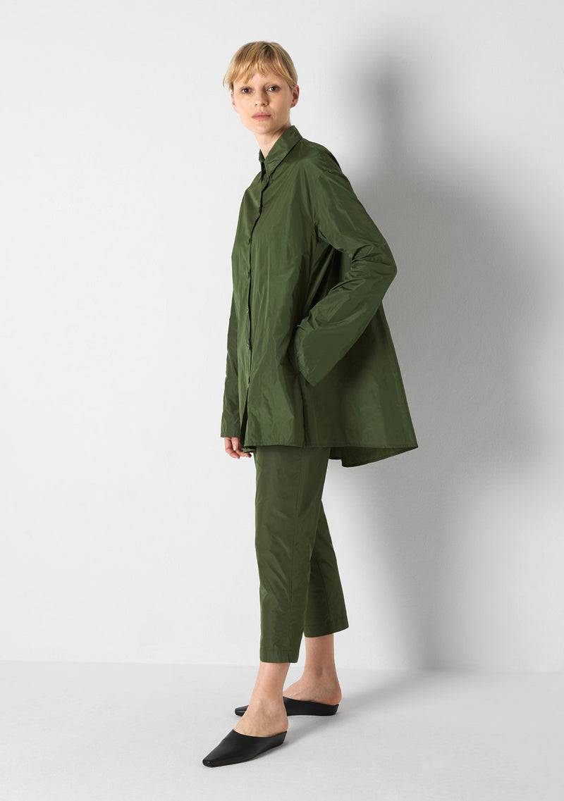 Katharina Hovman Bluse weit green tea Verkauf