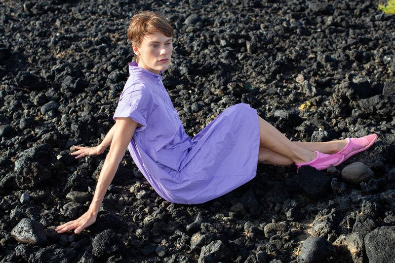 Katharina Hovman Easy Dress lavanda Schlussverkauf