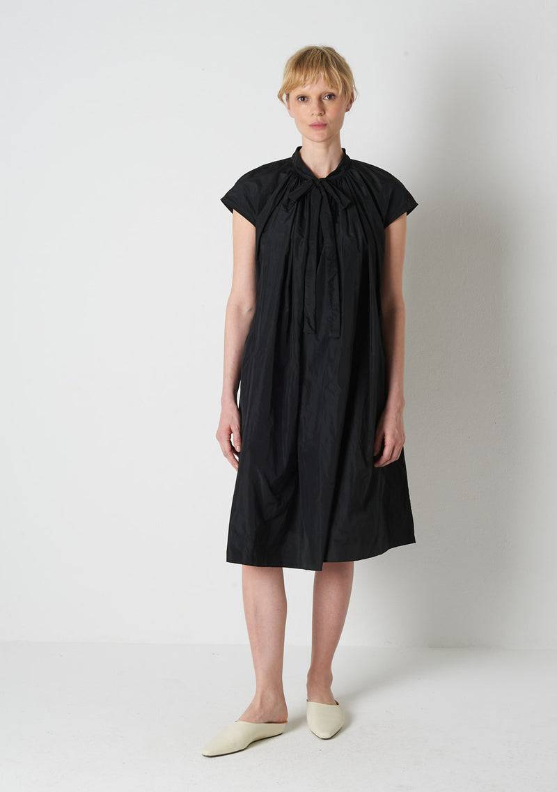 Katharina Hovman Pleats Dress black Günstiger Verkauf