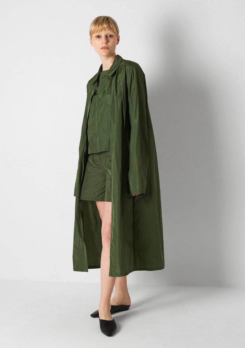 Katharina Hovman Big Dress long green tea Rabatt