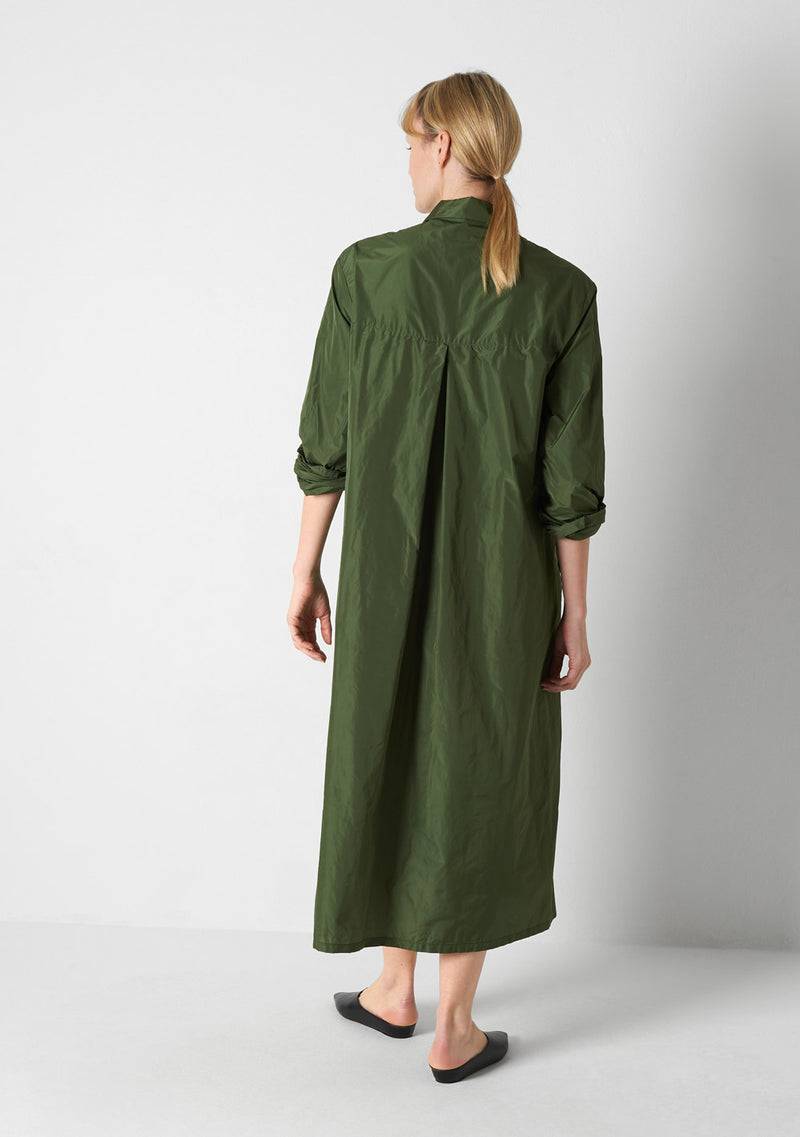 Katharina Hovman Big Dress long green tea Rabatt
