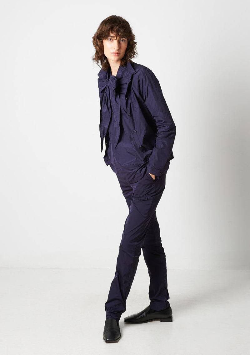 Katharina Hovman Knotted Shirt blackberry Zeitlich begrenztes Angebot
