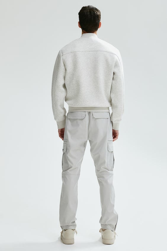 HM Pilotenjacke aus Jersey in Regular Fit Online Outlet