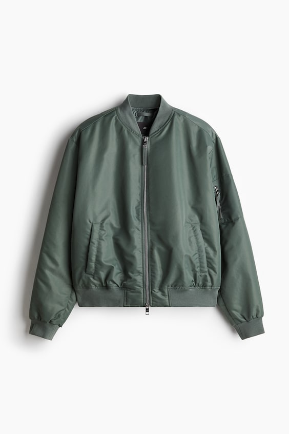HM Loose Fit Bomber jacket Exklusive Angebote