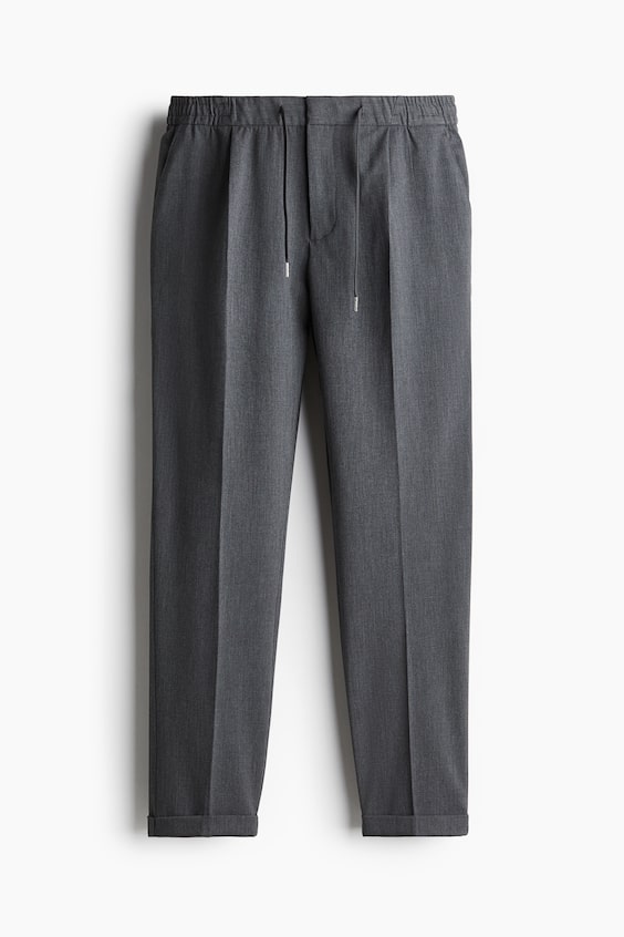 HM Hose mit Bügelfalten in Slim Fit Kauf eins, bekomm eins gratis