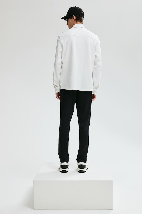 HM Overshirt mit Struktur in Regular Fit Tägliche Deals