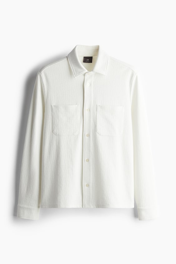 HM Overshirt mit Struktur in Regular Fit Tägliche Deals