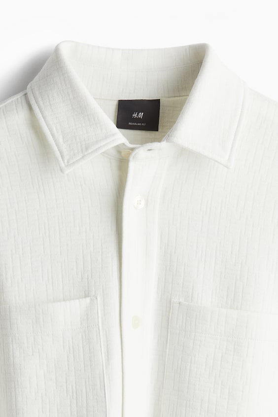 HM Overshirt mit Struktur in Regular Fit Tägliche Deals
