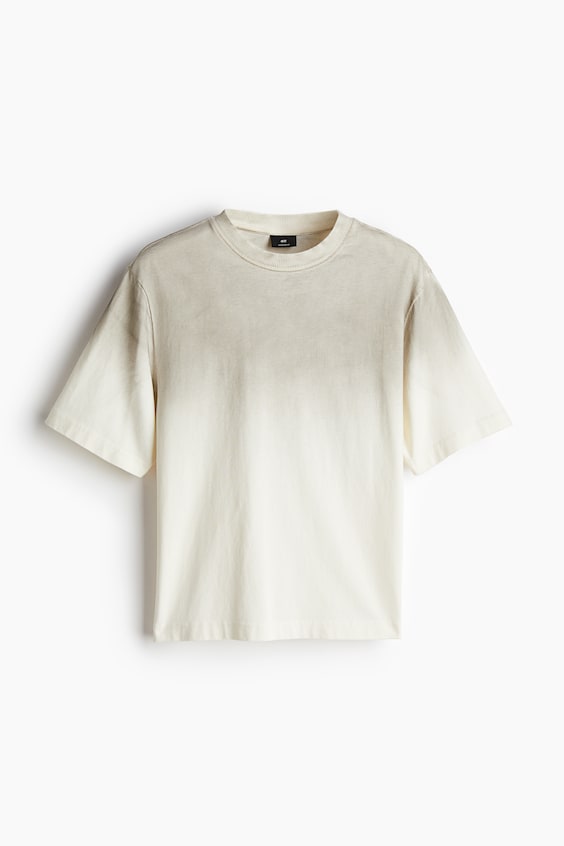 HM Bedrucktes T-Shirt in Oversized Fit VIP-Rabatte