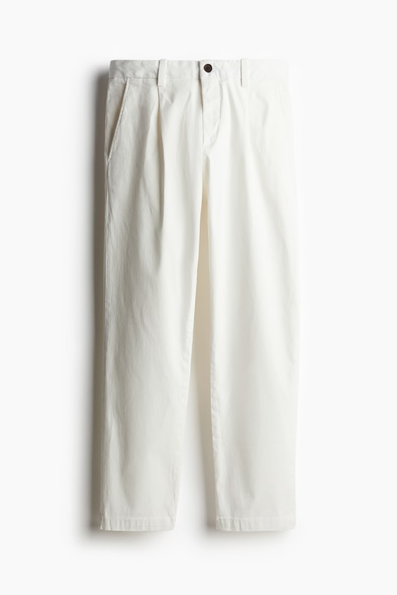 HM Baumwollchino in Regular Fit Neueste Stile