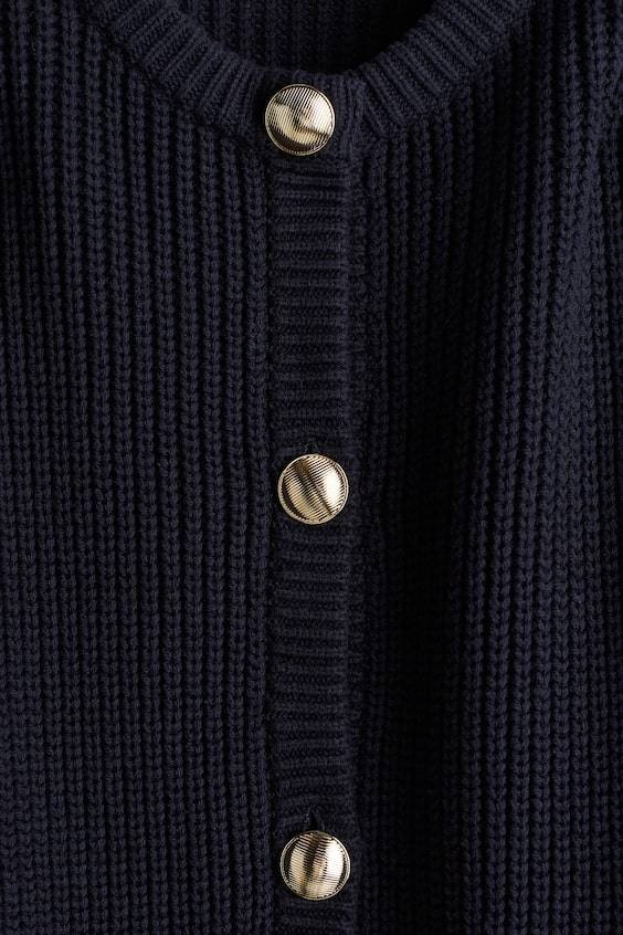 HM Cardigan in Rippstrick Super Rabatt