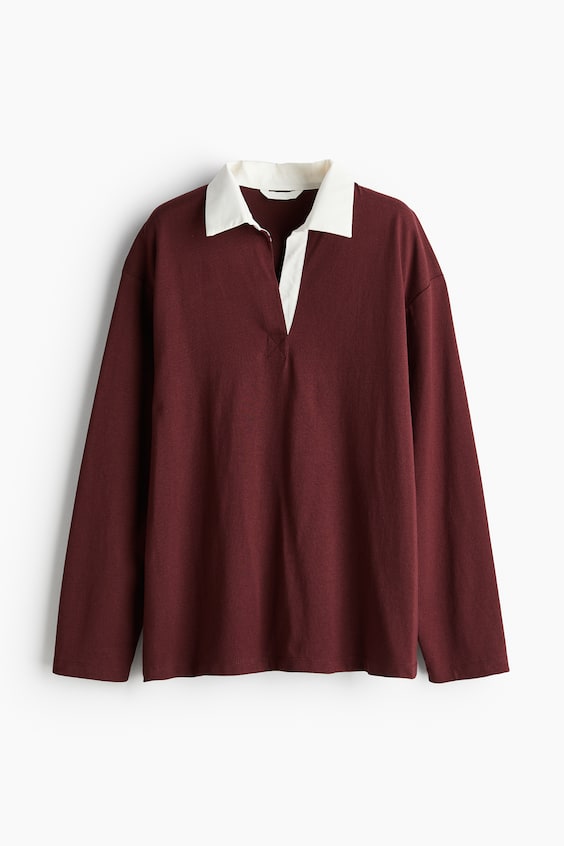 HM Poloshirt in Loose Fit zollfrei