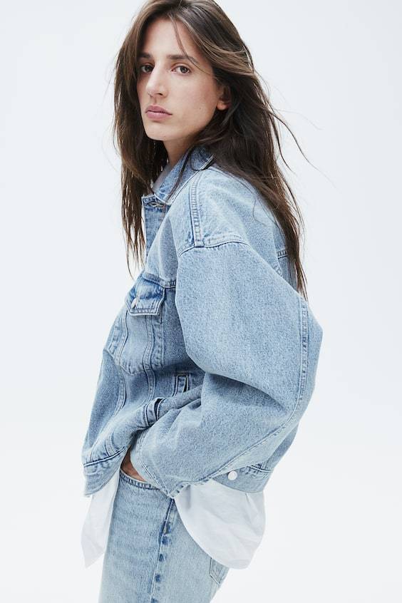 HM Oversized denim jacket Auslauf