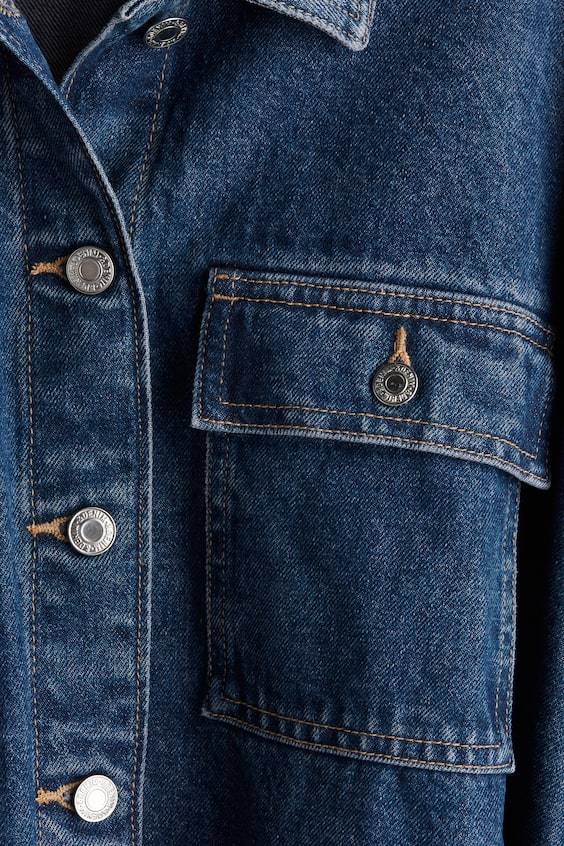 HM Denimjacke mit Bindegürtel Angebote
