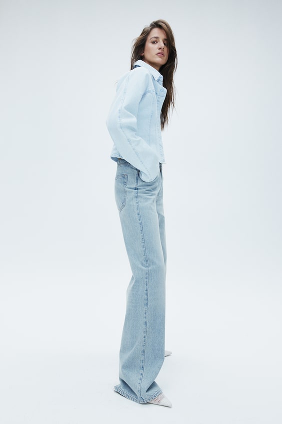 HM Wide Ultra High Jeans Hotsell