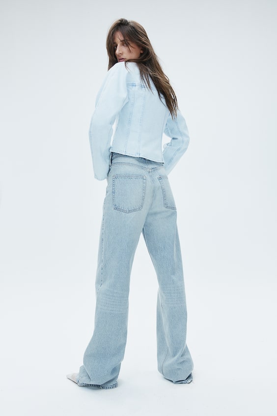 HM Wide Ultra High Jeans Hotsell