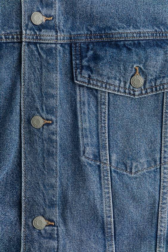 HM Oversized Jeansjacke im Angebot