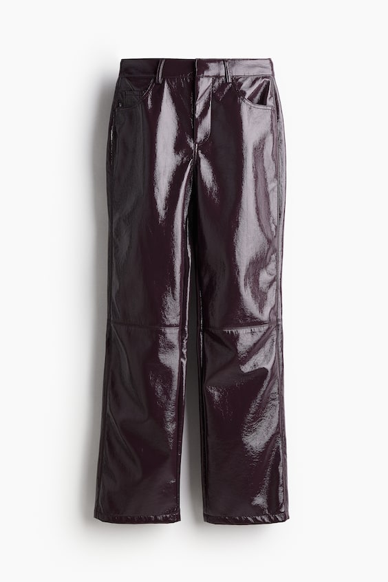 HM Straight coated trousers Fabrikverkauf