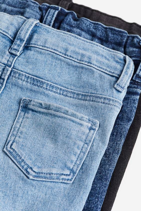 HM 3er-Pack Comfort Stretch Skinny Fit Jeans Exklusivangebot