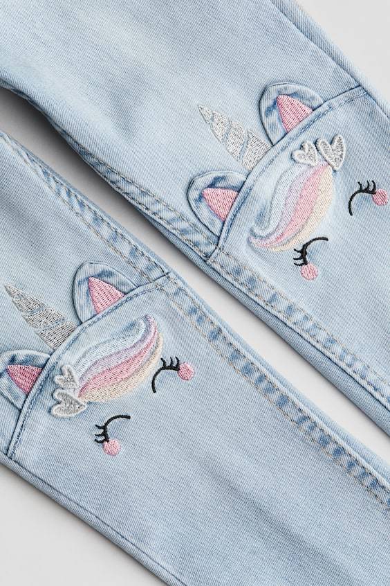 HM Denimjeggings Neueste Stile