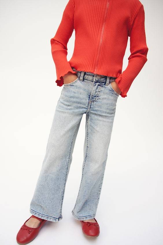 HM Superstretch Wide Leg Jeans Bis zu 65% Rabatt