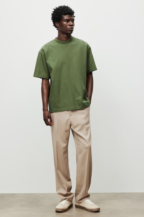 HM T-Shirt in Loose Fit Rabatt