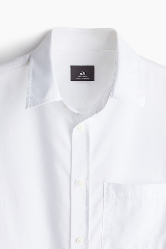 HM Hemd aus Modalmischung in Regular Fit Günstig kaufen
