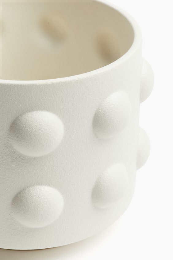 HM Blumentopf aus Steingut mit reaktiver Glasur Online Outlet