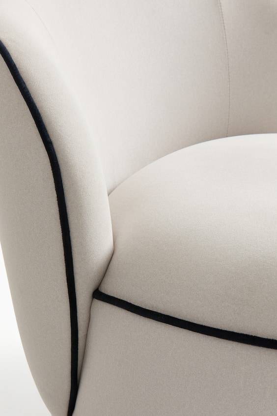 HM Piping-detail lounge chair Tiefpreis