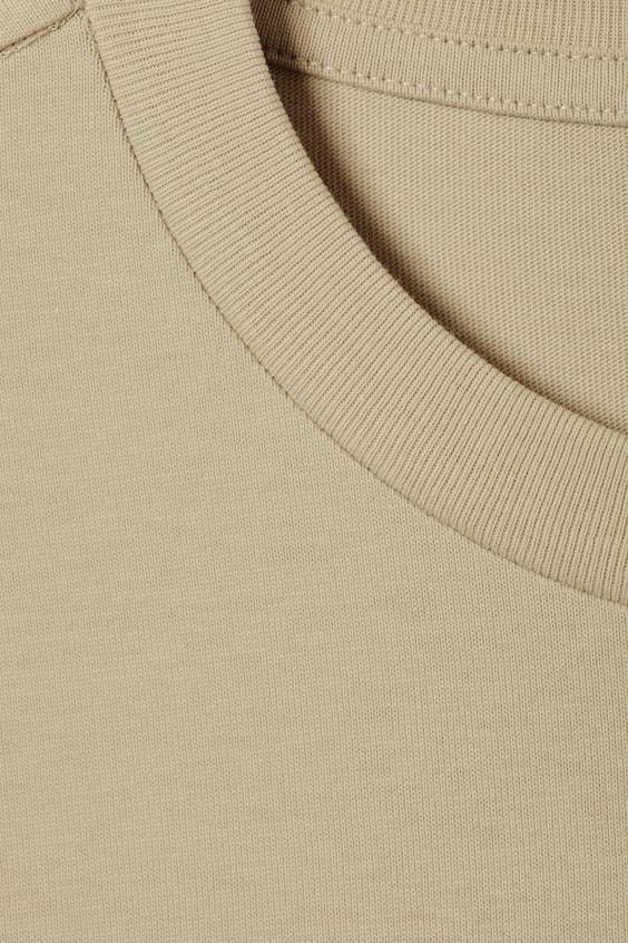 HM Kastiges T-Shirt mit Grafikprint Im Verkauf
