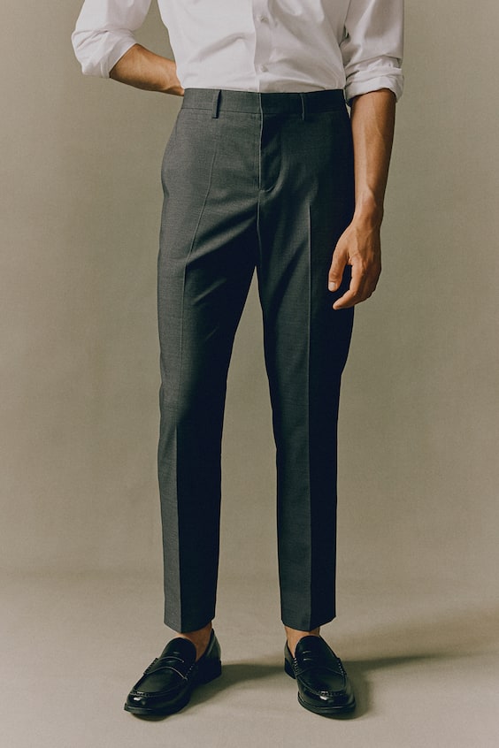 HM Anzughose in Slim Fit Rabatt