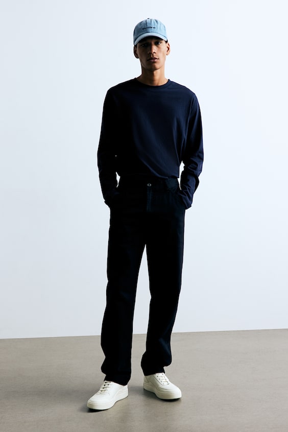 HM Jerseyshirt in Regular Fit Flash Sale