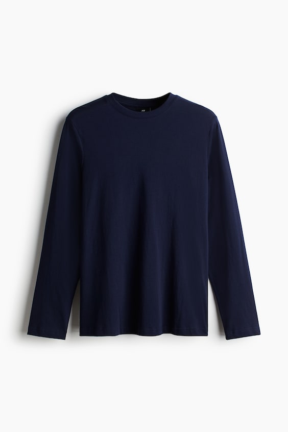 HM Jerseyshirt in Regular Fit Flash Sale