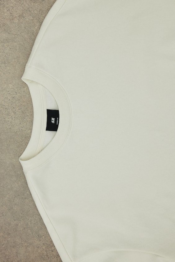 HM Sweatshirt in Loose Fit Preisnachlass