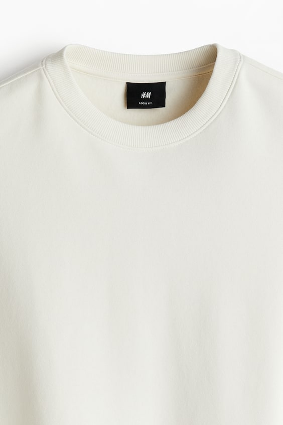 HM Sweatshirt in Loose Fit Preisnachlass