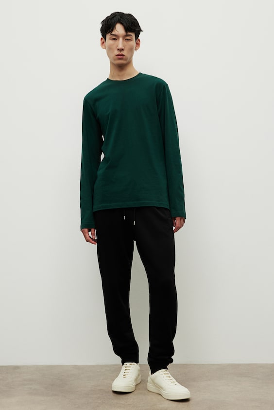 HM Jerseyshirt in Regular Fit Valentinstagsangebot