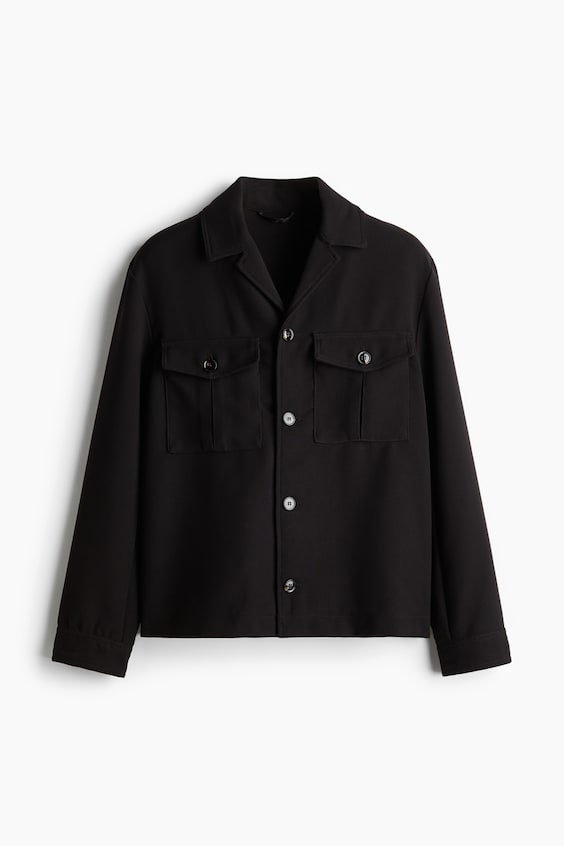 HM Twill-Shacket in Regular Fit JETZT KAUFEN