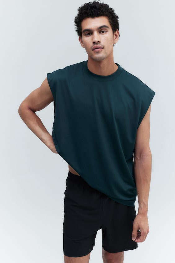 HM Loose Fit Sports vest top in DryMove™ Bis zu 60% Rabatt