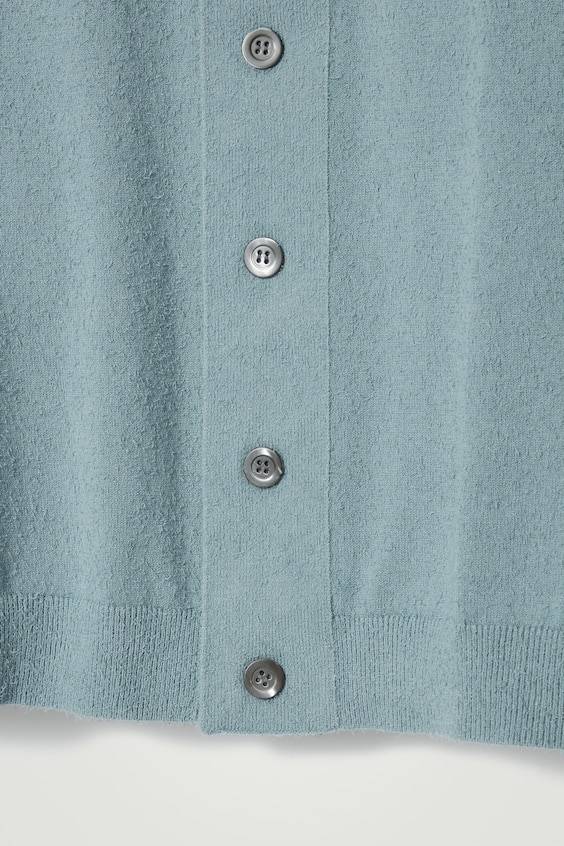 HM STRUKTURIERTE GESTRICKTE HEMDJACKE Kostenloser Versand international