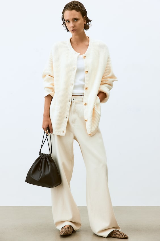 HM Cardigan in Rippstrick Fabrikpreis
