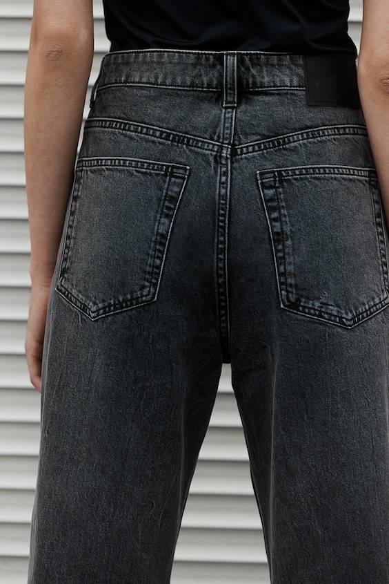 HM Wide High Jeans Rabatt