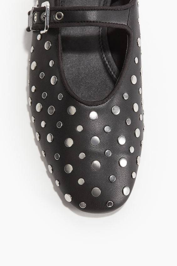 HM Ballerinas im Mary-Jane-Stil mit Nieten Online Shopping