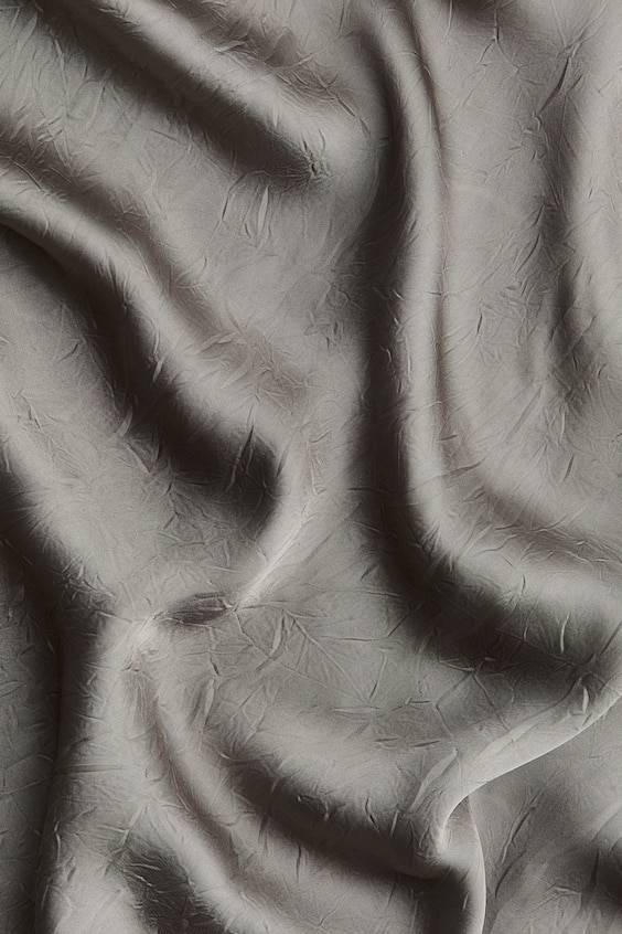 HM Maxirock aus gecrinkeltem Satin Online Outlet