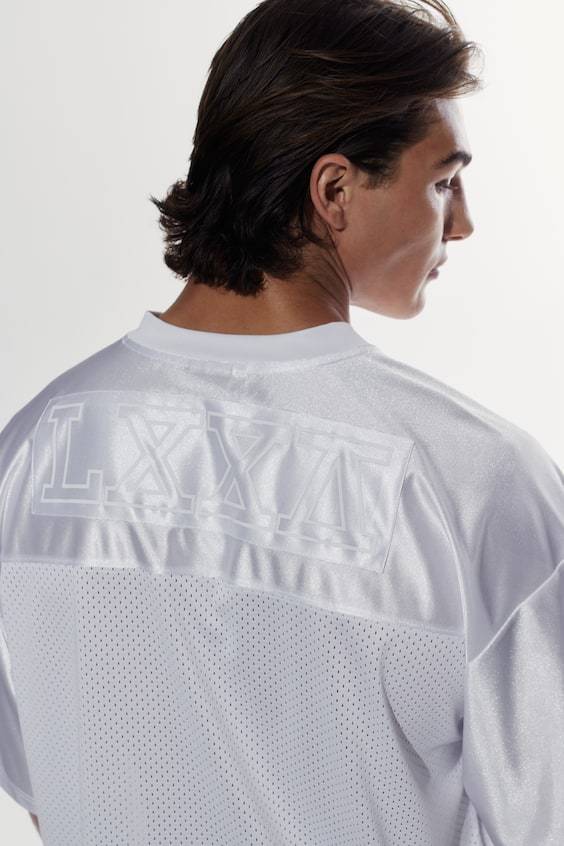 HM Loose Fit Printed sports top in DryMove™ zollfrei