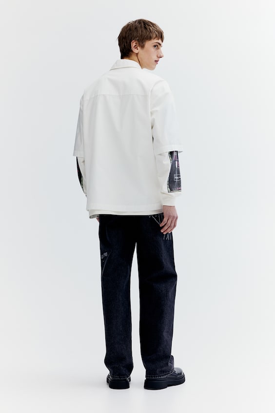 HM Straight Relaxed Jeans Günstiger Verkauf