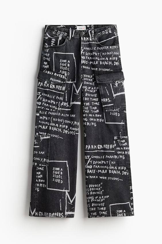 HM Bootcut Loose Cargo Jeans Fabrikverkauf
