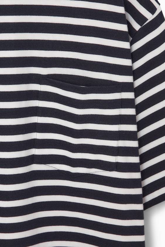 HM STRAPAZIERFÄHIGES T-SHIRT MIT STREIFEN Kostenloser Versand